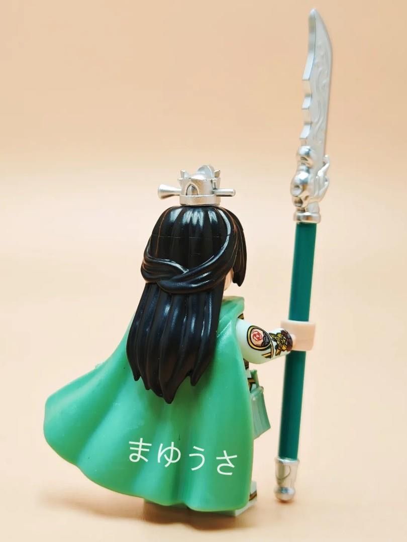 ★新作★【レゴ互換】ミニフィグ三国志関羽 荊州軍団フィギュアセット ☆新作☆【レゴ互換】ミニフィグ三国志関羽 関平荊州軍団