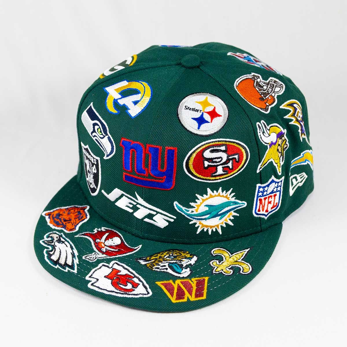 ニューエラ ニューエラ New Era® NEW ERA® 帽子 キャップ 9FIFTY Team Logo Allover NFL ダークグリーン 商品番号 14667797