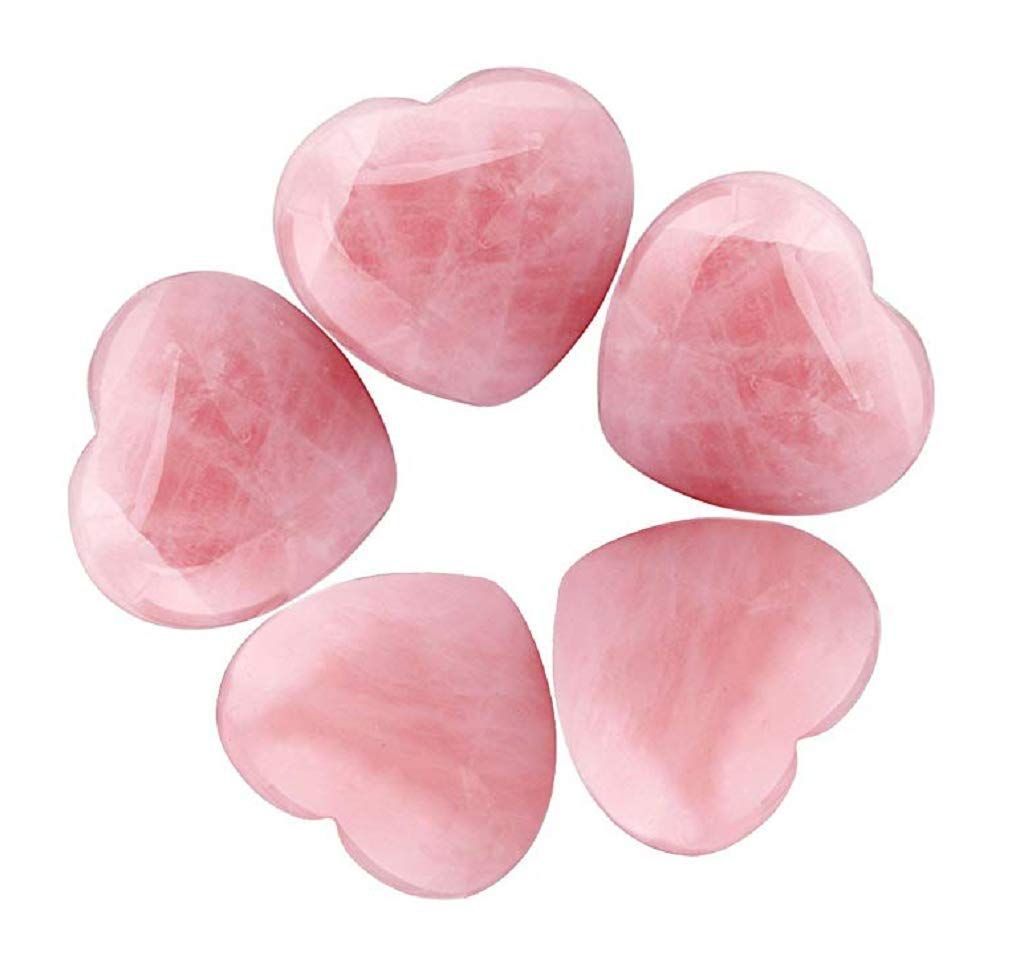 数量 ピンク 風水グッズ 上質 ローズクォーツ 恋愛 お守り パワーストーン 水晶玉 5 pcsセット