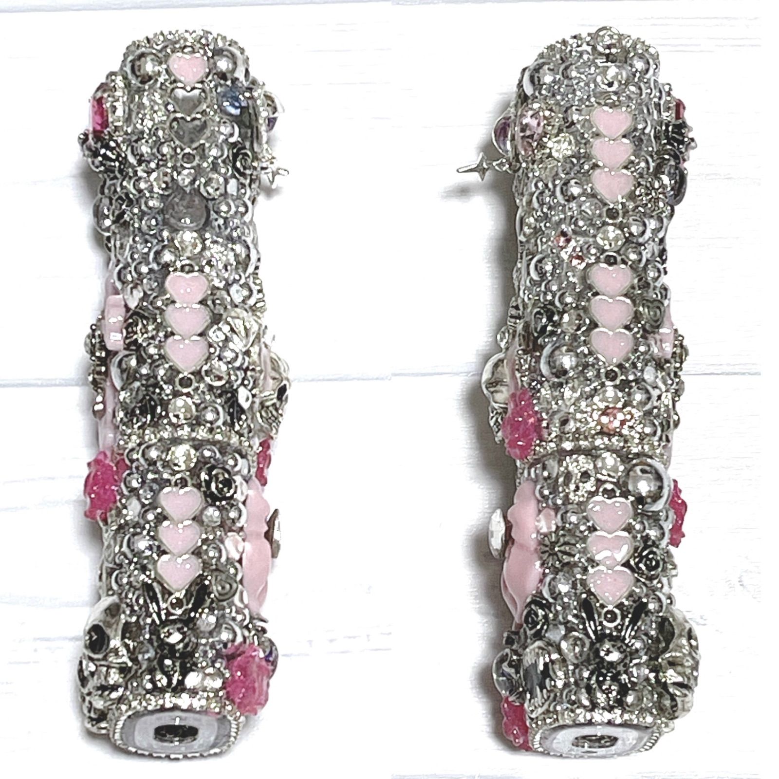 iQOS アイコス イルマワン ケース デコ ピンク＆ブラック iQOS