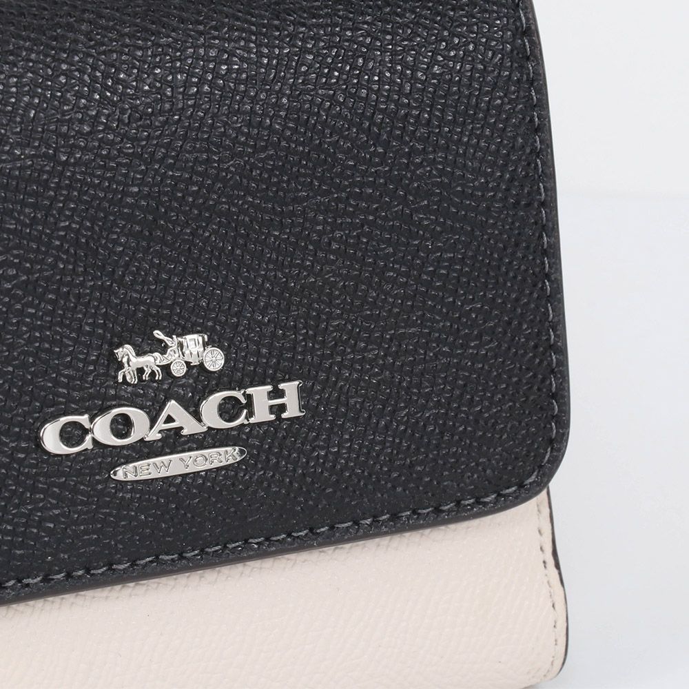 コーチ COACH 財布 三つ折り財布 CF446 SVNOK ミニ財布 バイカラー アウトレット レディース ウォレット 新作 新品 未使用品 -  メルカリ