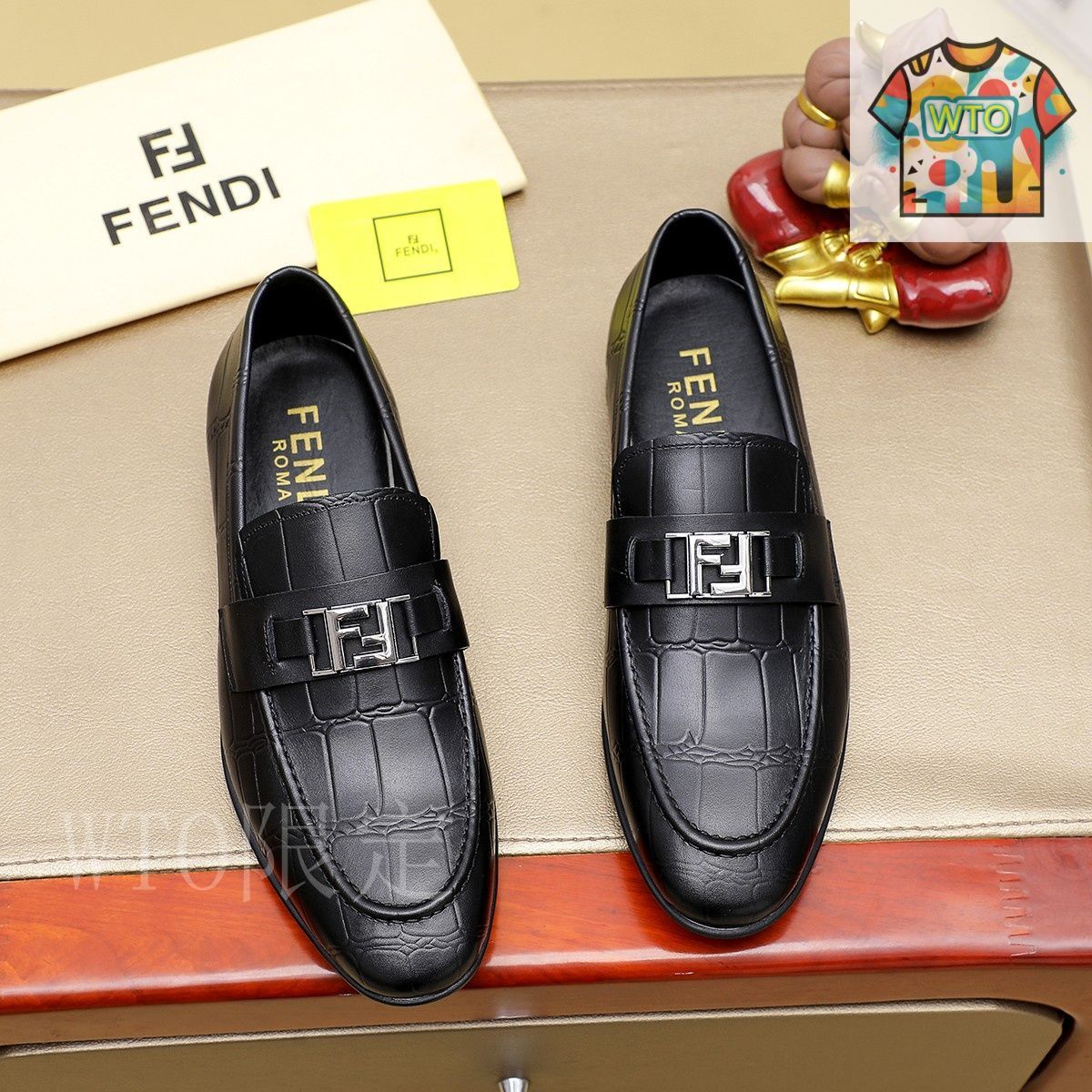 FENDI フェンディ クラシック メンズ スリッポン シューズ-JY98 FENDI フェンディ クラシック メンズ スリッポン シューズ-JY98