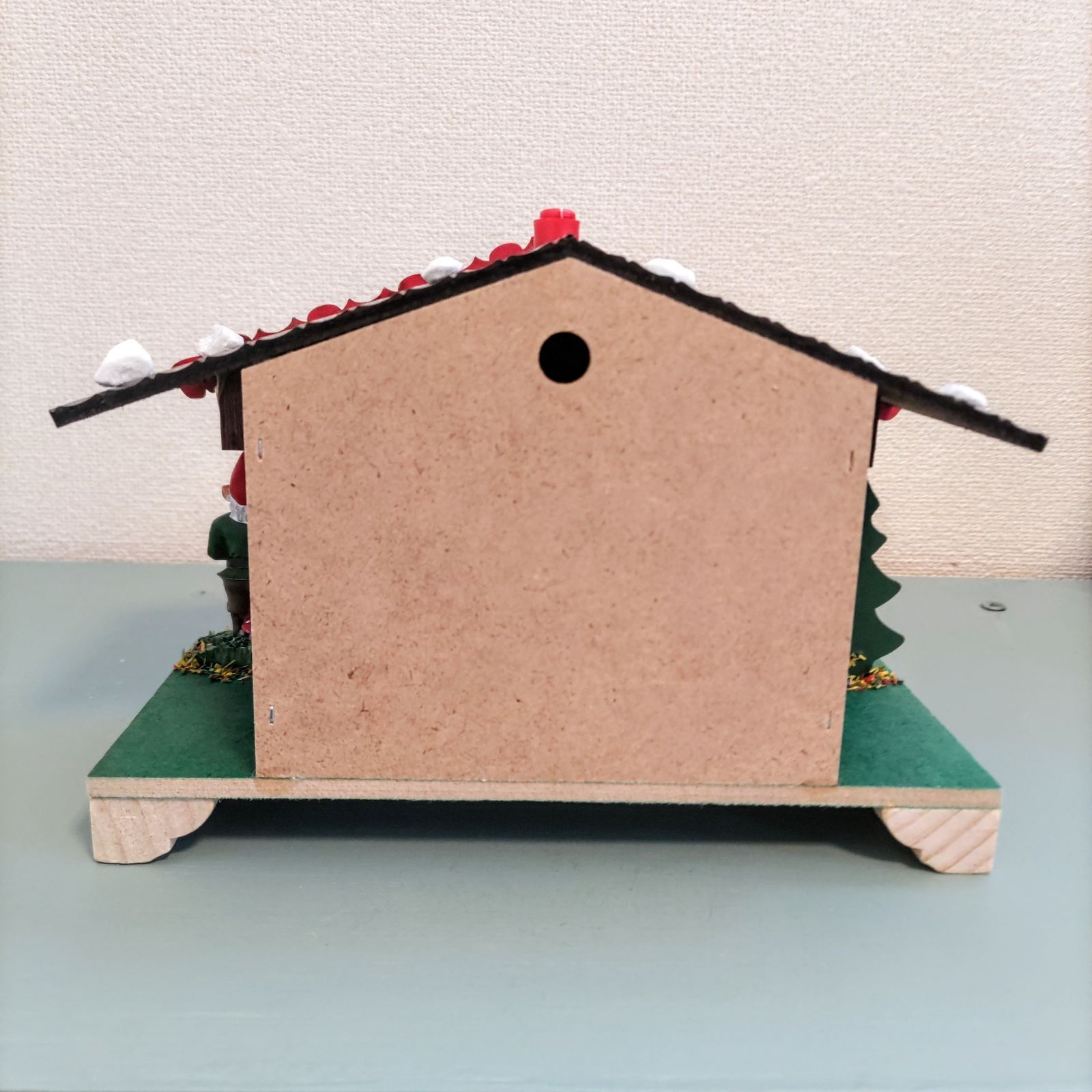 ドイツ　ミニチュア　貴重　工芸品　木製 ドイツ工芸品 ミニチュア シカ3匹セット 木製 ヘルビッヒ工房