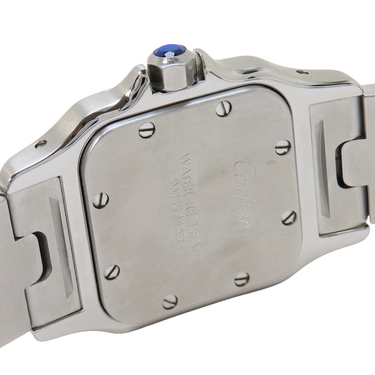 カルティエ サントスガルベ SM W20012C4 YG/SS クオーツ 腕時計 オフ  