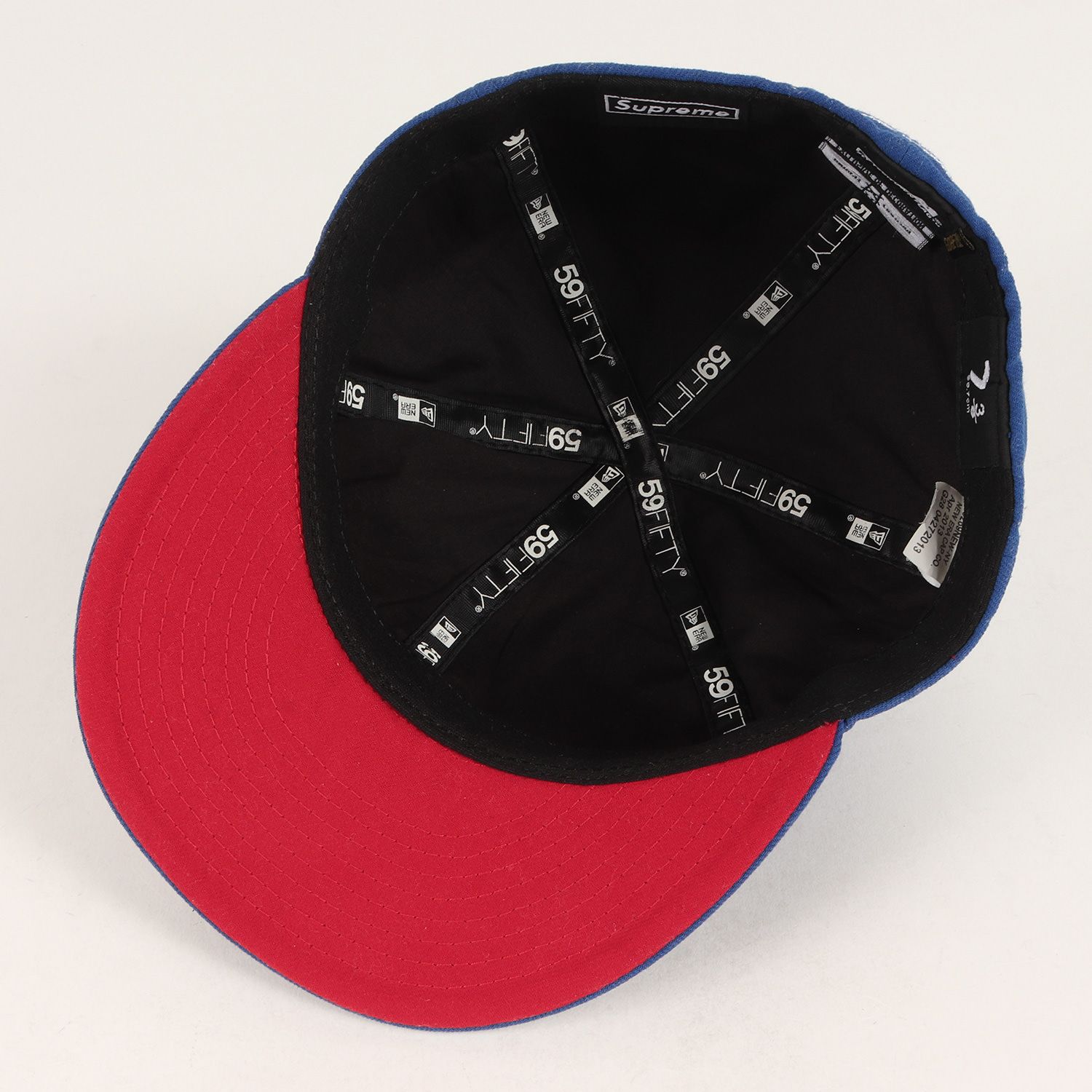 Supreme シュプリーム キャップ サイズ:7 3/8(58.7cm) NEW ERA GORE-TEX ボックスロゴ ベースボール キャップ  Box Logo New Era 13AW ロイヤル ニューエラ ゴアテックス コラボ 帽子 ブランド