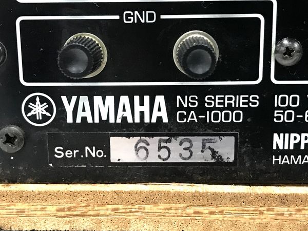 YAMAHA CA-1000 ステレオ プリメイン アンプ ヤマハ 音響 機器 オーディオ 趣味 F8361304