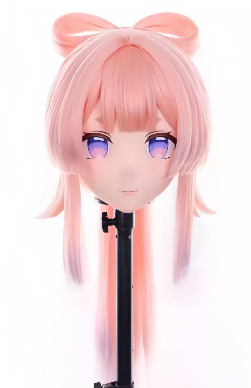 全頭マスク カツラ付き NO.894 フルマスク ドール ヘッドロリータ人形 全頭面 コスプレ 変身 仮装 着ぐるみ 二次元 コスチューム