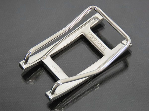 仕上げ エルメス HERMES アピ Hモチーフ マネークリップ 財布 シルバー925