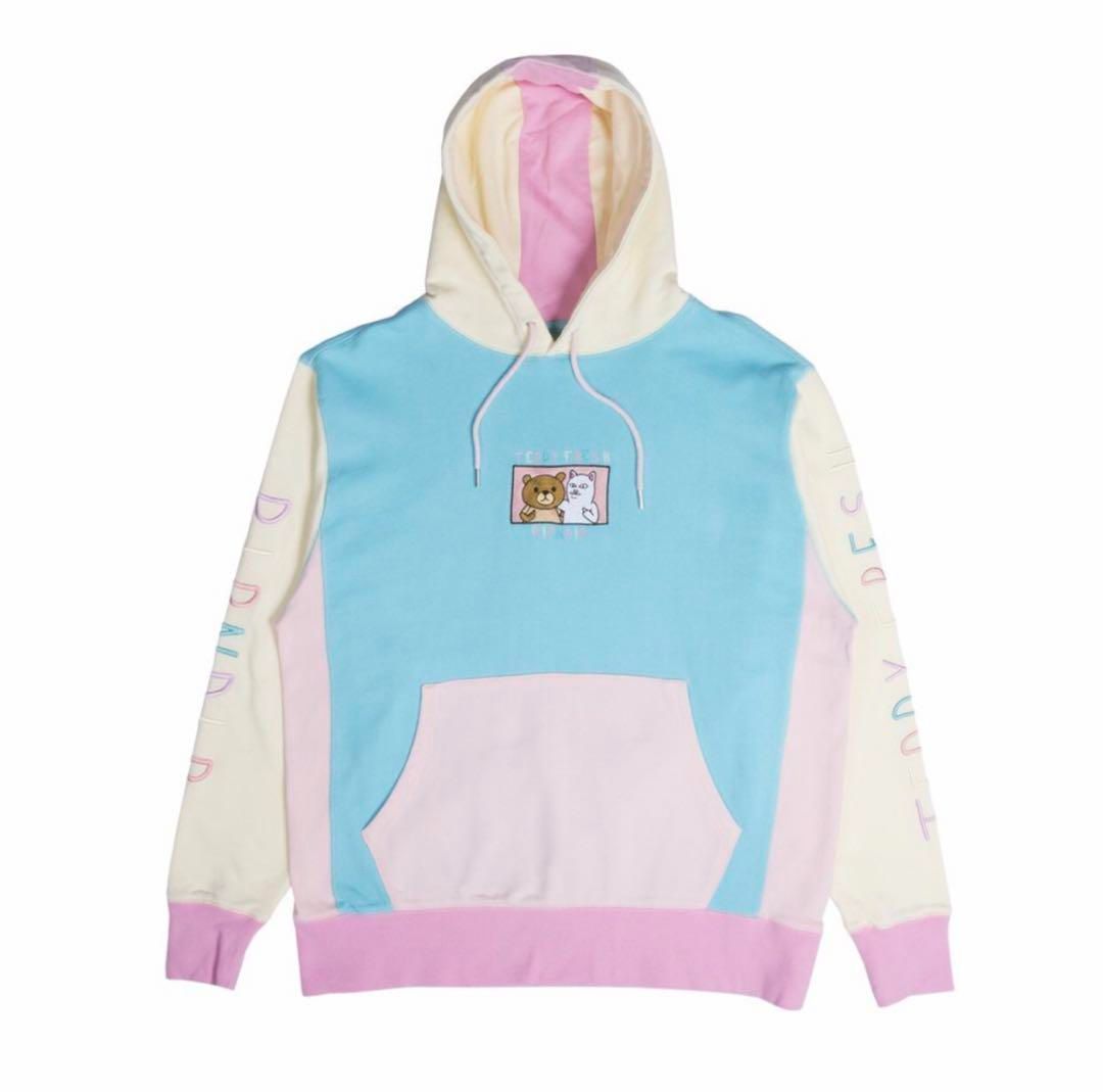 リップンディップ RIPNDIP パーカー S teddy fresh BFF マルチカラー - メルカリ