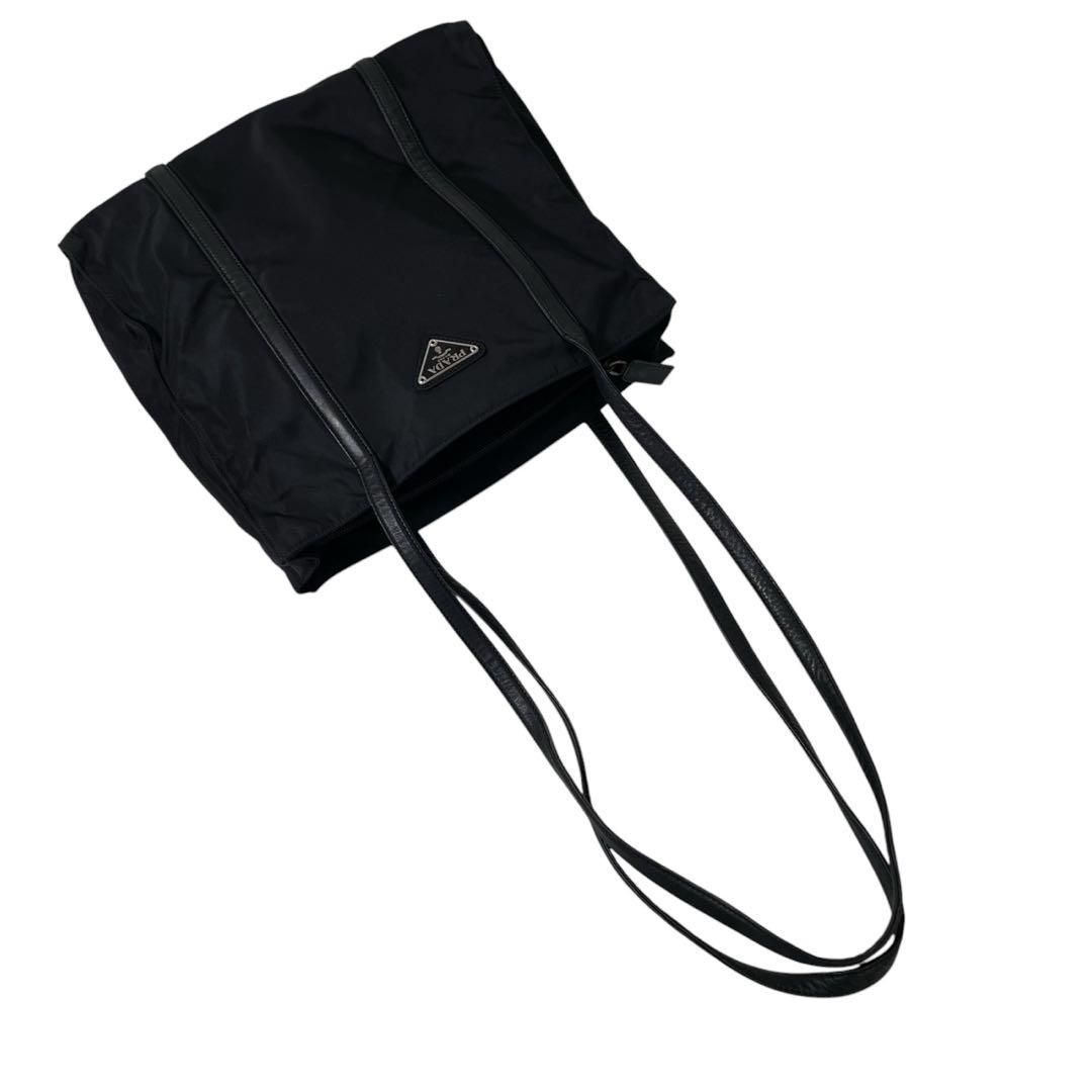 価格交渉/質問大歓迎♪】希少 PRADA プラダ ナイロン レザー トート