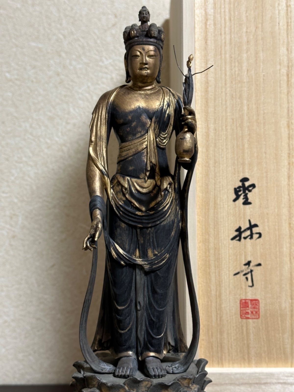 聖林寺公認 聖林寺十一面観音 完全レプリカ 仏像