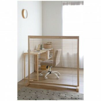 弘益 KOEKI UTILITY 衝立1連 ナチュラル JPLB1NA