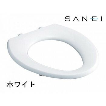 三栄水栓 SANEI 前丸便座用座 PW903-2 ホワイト W