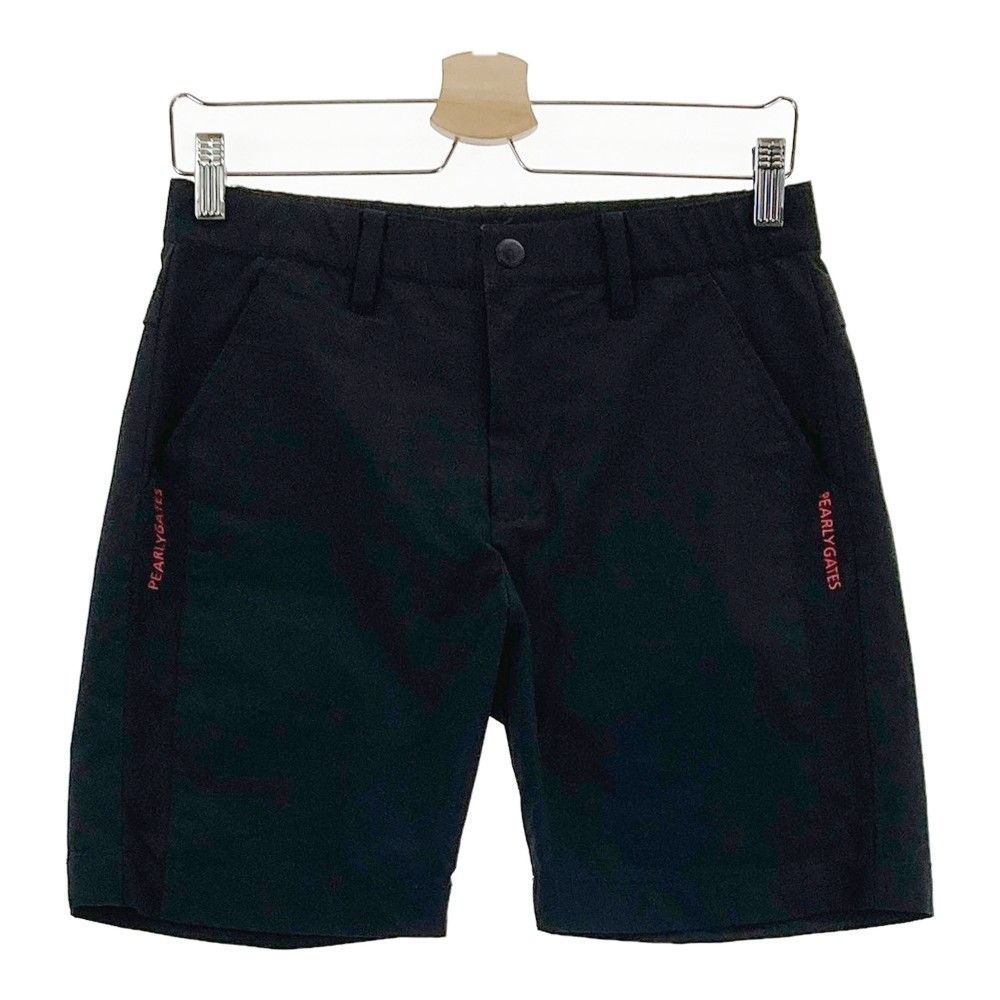 サイズ：3 PEARLY GATES パーリーゲイツ 053-1232601 ハーフパンツ ブラック系 [240101407782]# ゴルフウェア メンズ ストスト