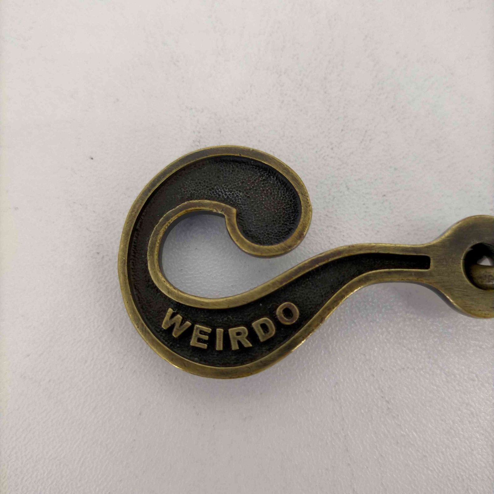 ウィアード WEIRDO WEIRDO GEAR HEAD WALLET CHAIN ダイス 真鍮