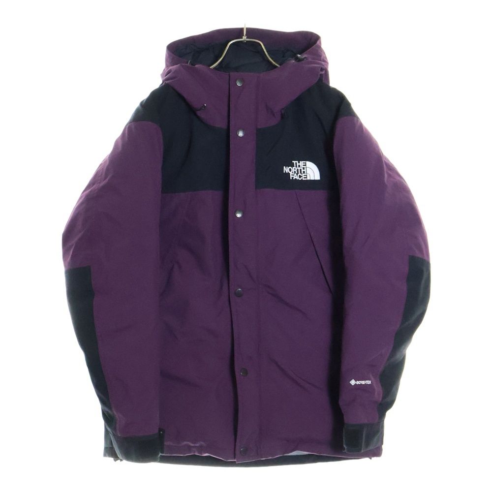 THE NORTH FACE ザノースフェイス Mountain Down Jacket GORE-TEX ND91930 ウンテンダウン フーデッドジャケット ゴアテックス ブラック|パープル