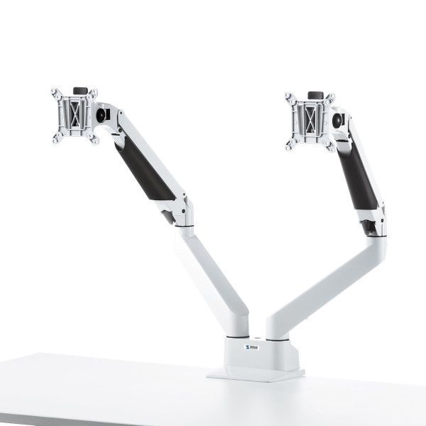 【新品・7営業日以内発送】サンワサプライ CR-LA1302WN2 水平垂直多関節液晶モニターアーム 2面・ホワイト CRLA1302WN2【沖縄離島販売不可】
