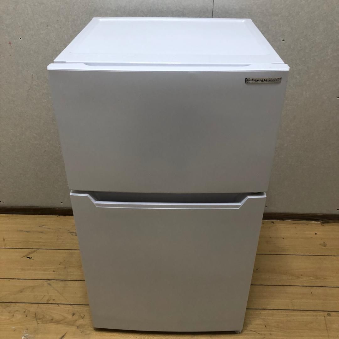 送料無料【美品】冷蔵庫 ヤマダ 2ドア 2022年YAMADA SELECT