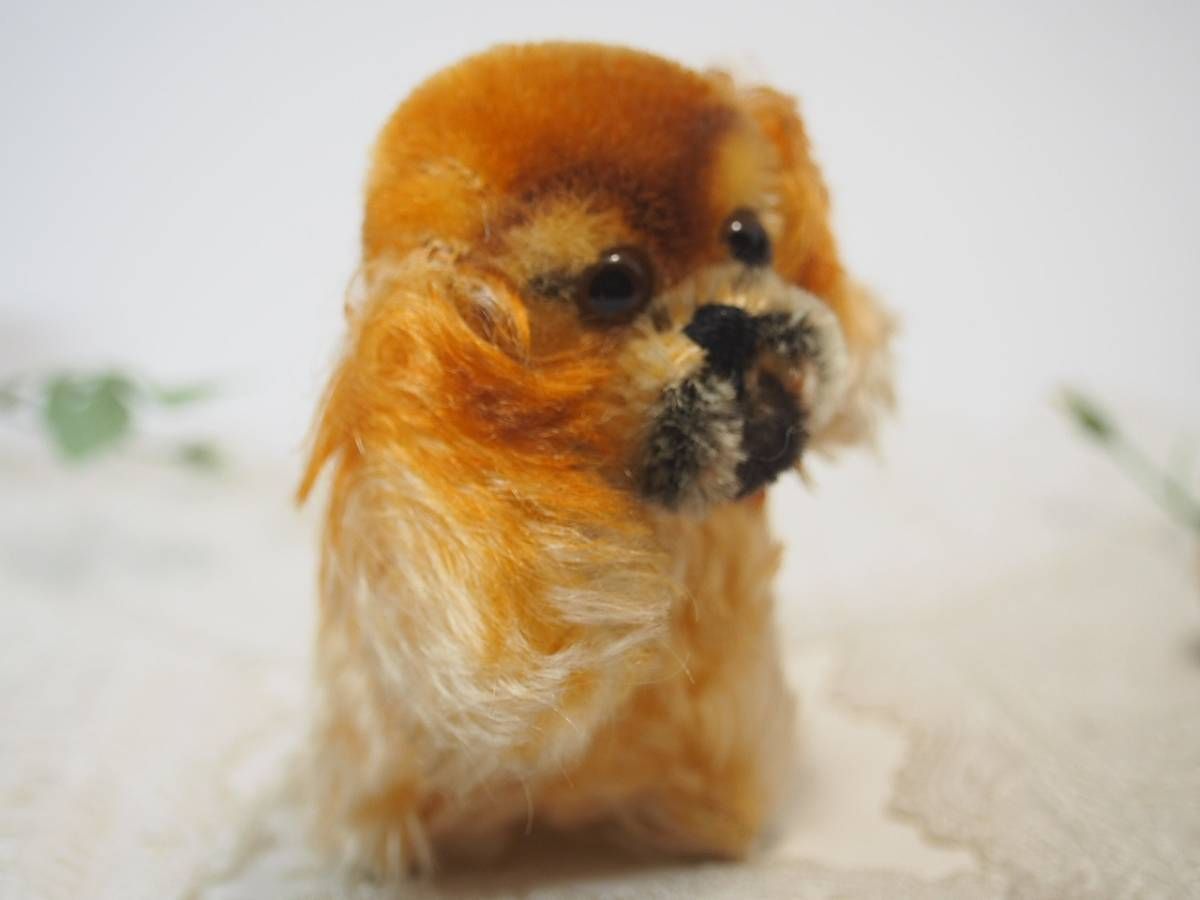 送料無料☆シュタイフ☆Pekinese Peky ID's完品☆ペキニーズ☆Steiff