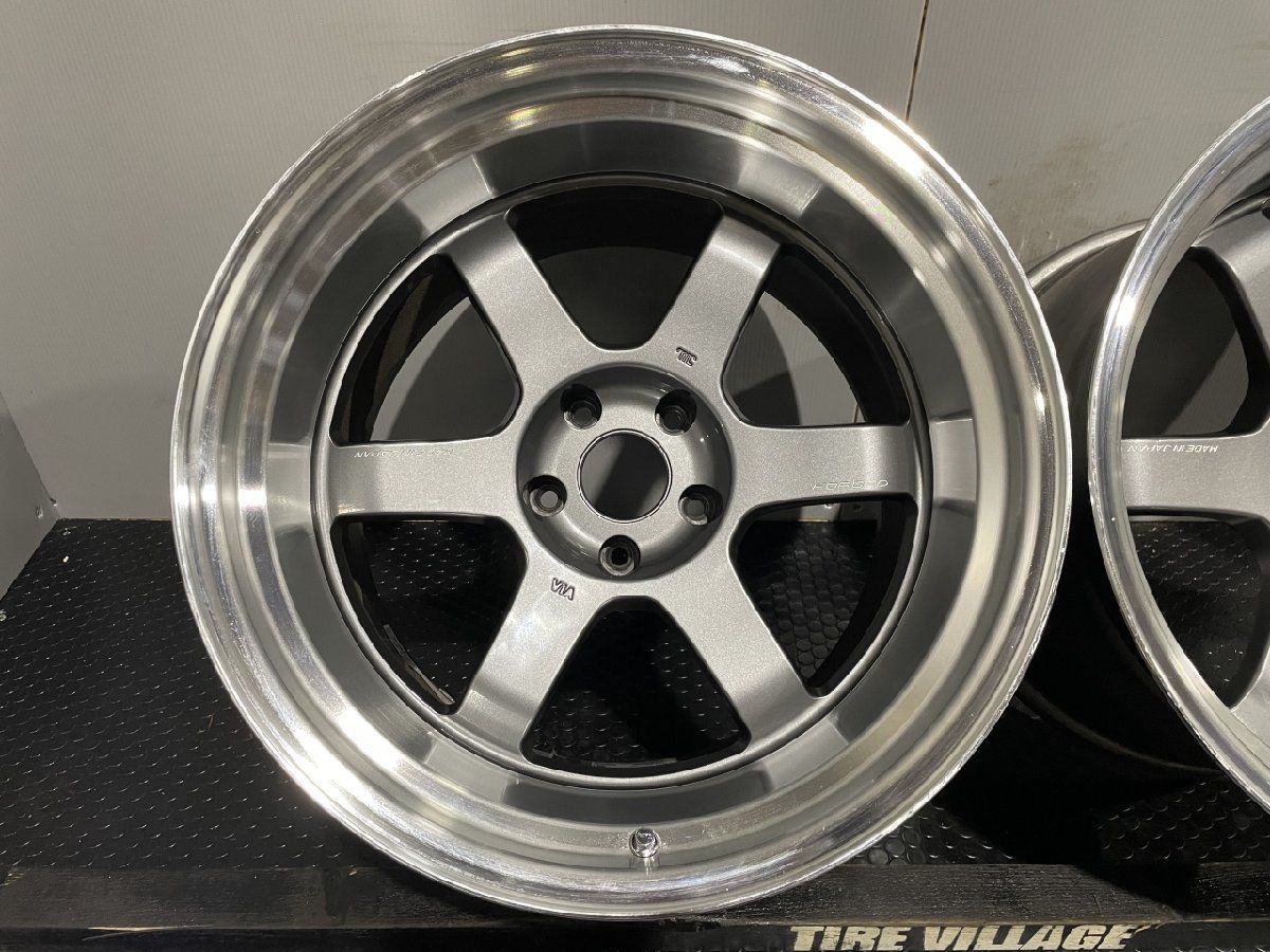 廃盤 RAYS VOLK RACING TE37V MARK2 FORGED レイズ ボルクレーシング ...