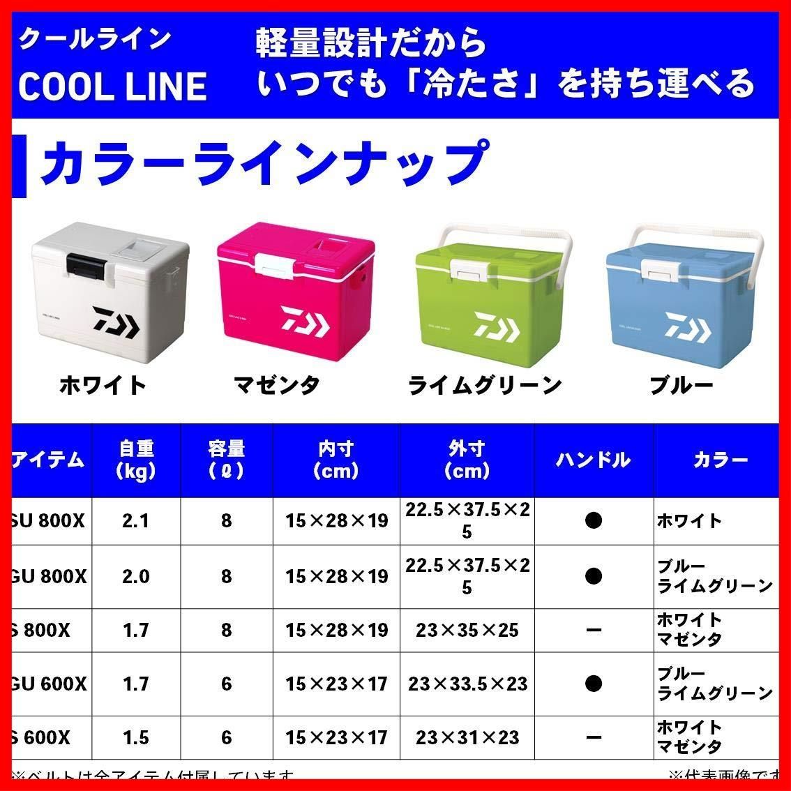 ダイワ(DAIWA) クーラーボックス クールライン 6リットル/8リットル 小 61lzPdrKHUL._UF1000,1000_QL80_.jpg