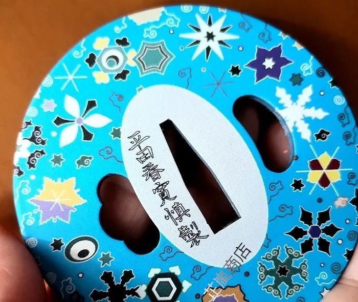 日本古銅刀装具 ⭐︎ 短刀拵え 縁頭 縁金 柄頭、植物模様の金属製鍔