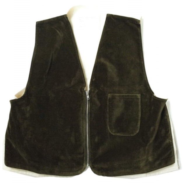 CAMIEL FORTGENS カミエル フォートヘンス 70'S VEST VELVET