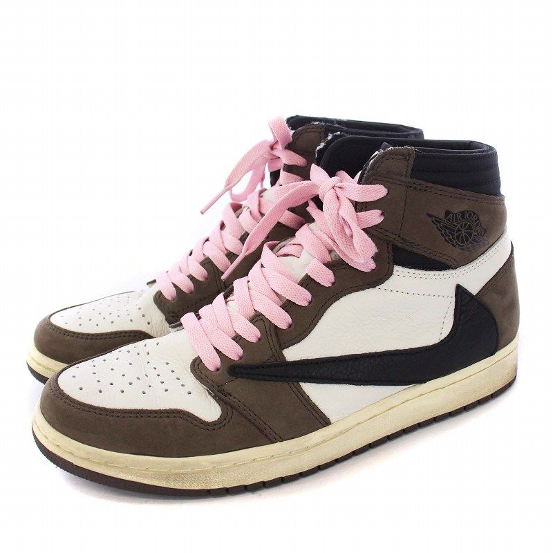 NIKE Travis Scott Air Jordan 1 Retro High OG TS SP Sail/Dark