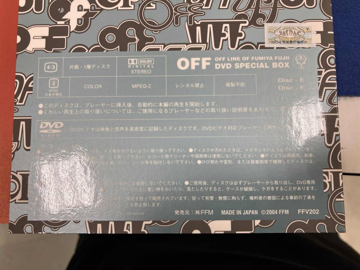 ファンクラブ限定】藤井フミヤDVD OFF LINE 26.27.28.29 藤井フミヤ