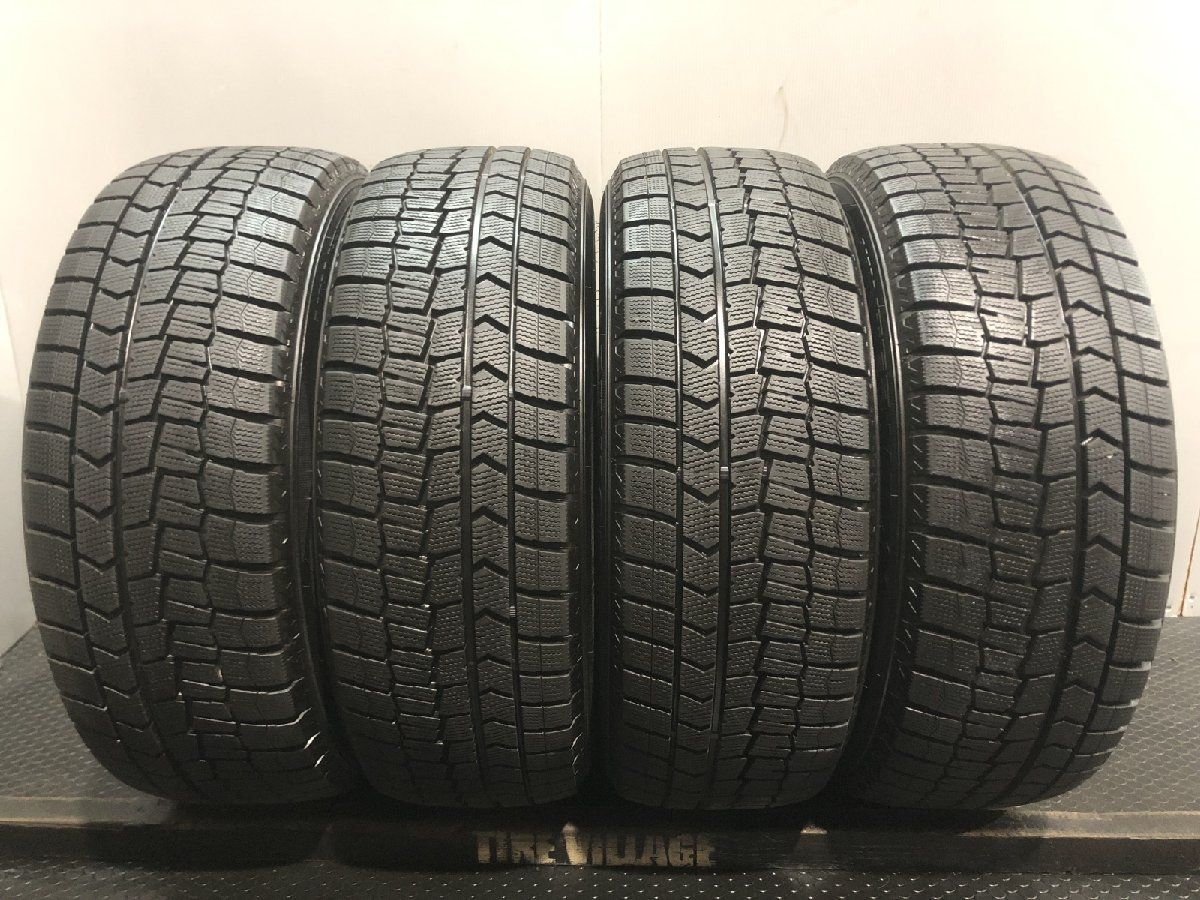 タイヤ走行短め【DUNLOP WM02 225/55R18】スタッドレス【日産