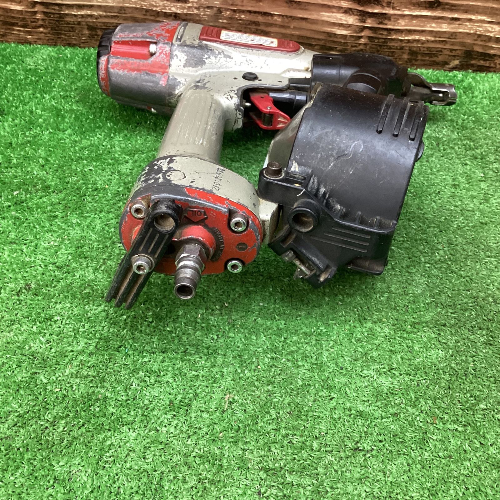 マックス(MAX) 常圧エア釘打ち機 CN-450 動作確認済み ネイル足長さ 32 