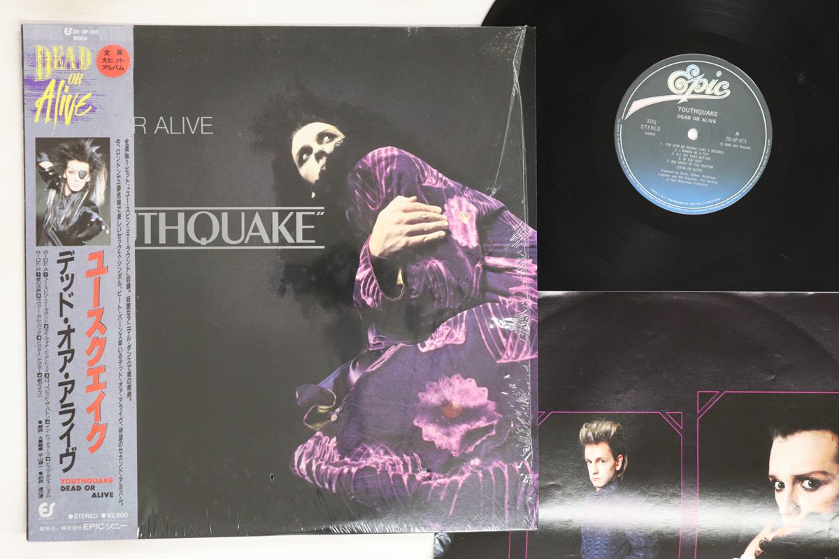 LP Dead Or Alive Youthquake 283P615 EPIC /00260 - メルカリ