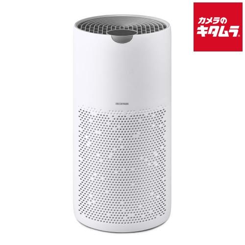 アイリスオーヤマ 空気清浄機 30畳 円柱型 AAP-S60B-W