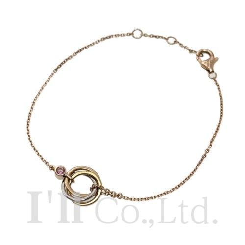 Cartier カルティエ トリニティ ブレスレット Au750 スリーカラー 楽天市場】Cartier カルティエ トリニティ ブレスレット スリーカラー