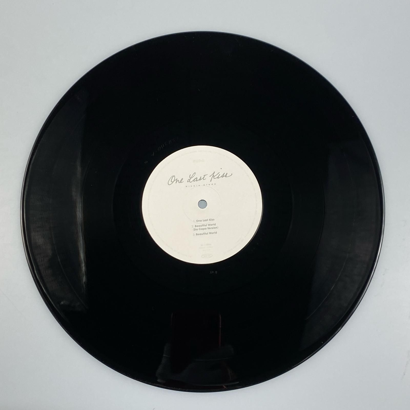 宇多田ヒカル ONE LAST KISS 綾波レイ レコード 完全生産限定盤 宇多田
