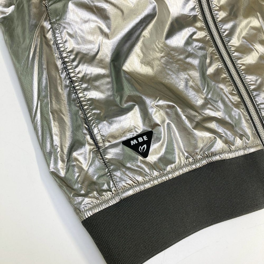 ジップジャケット シルバー系