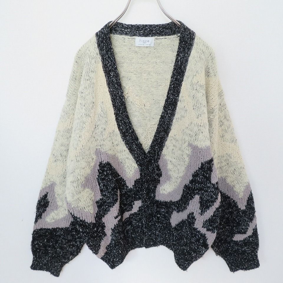 フィッチェ FICCE UOMO ヨシユキコニシ ヴィンテージ デザインニット
