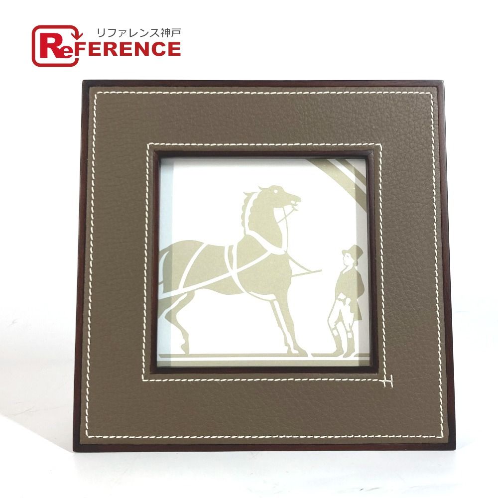 HERMES エルメス フォトフレーム スクエア ウッド