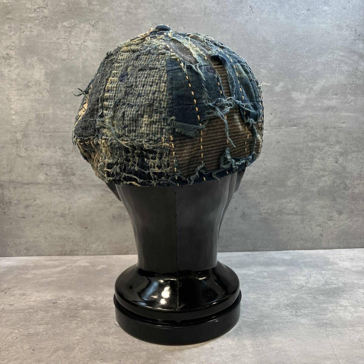 新品未使用　正規品　KAPITAL キャピタルcap デニム　boro KAPITAL - KAPITAL BORO BASEBALL CAP 襤褸 刺し子 キャピタルの