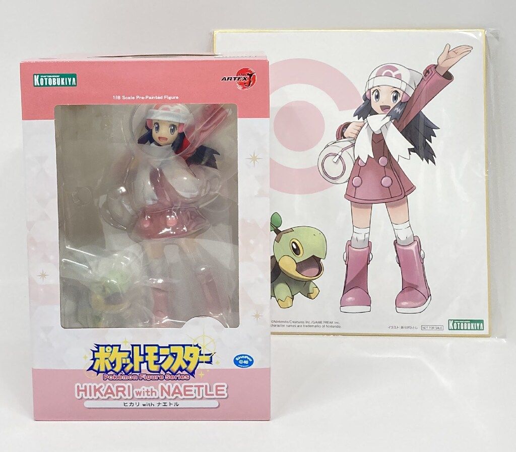 ARTFX J ヒカリ with ナエトル 1/8（Amazon.co.jp: 壽屋