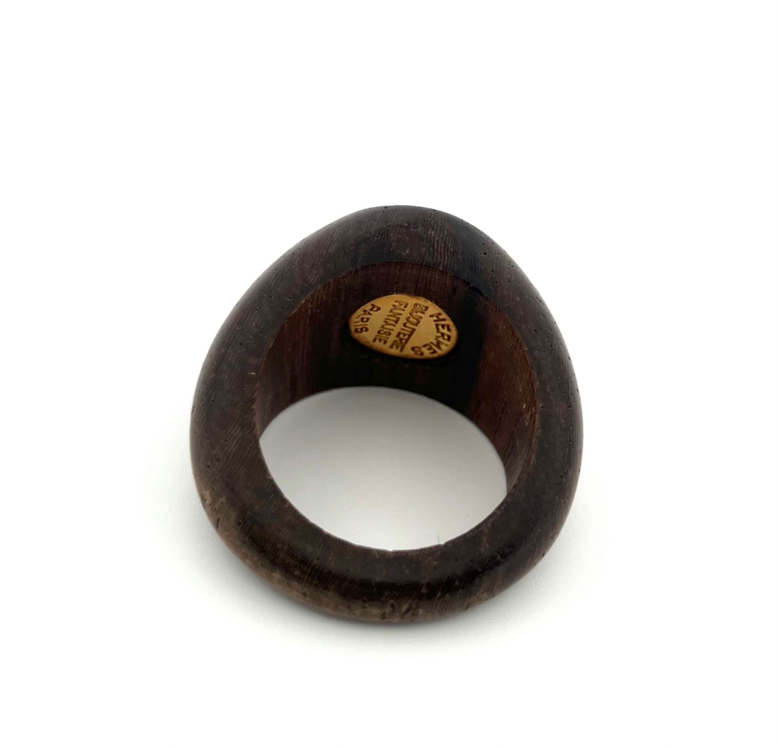 鑑定済み】正規品 HERMES エルメス セリエ ウッドリング #12号  