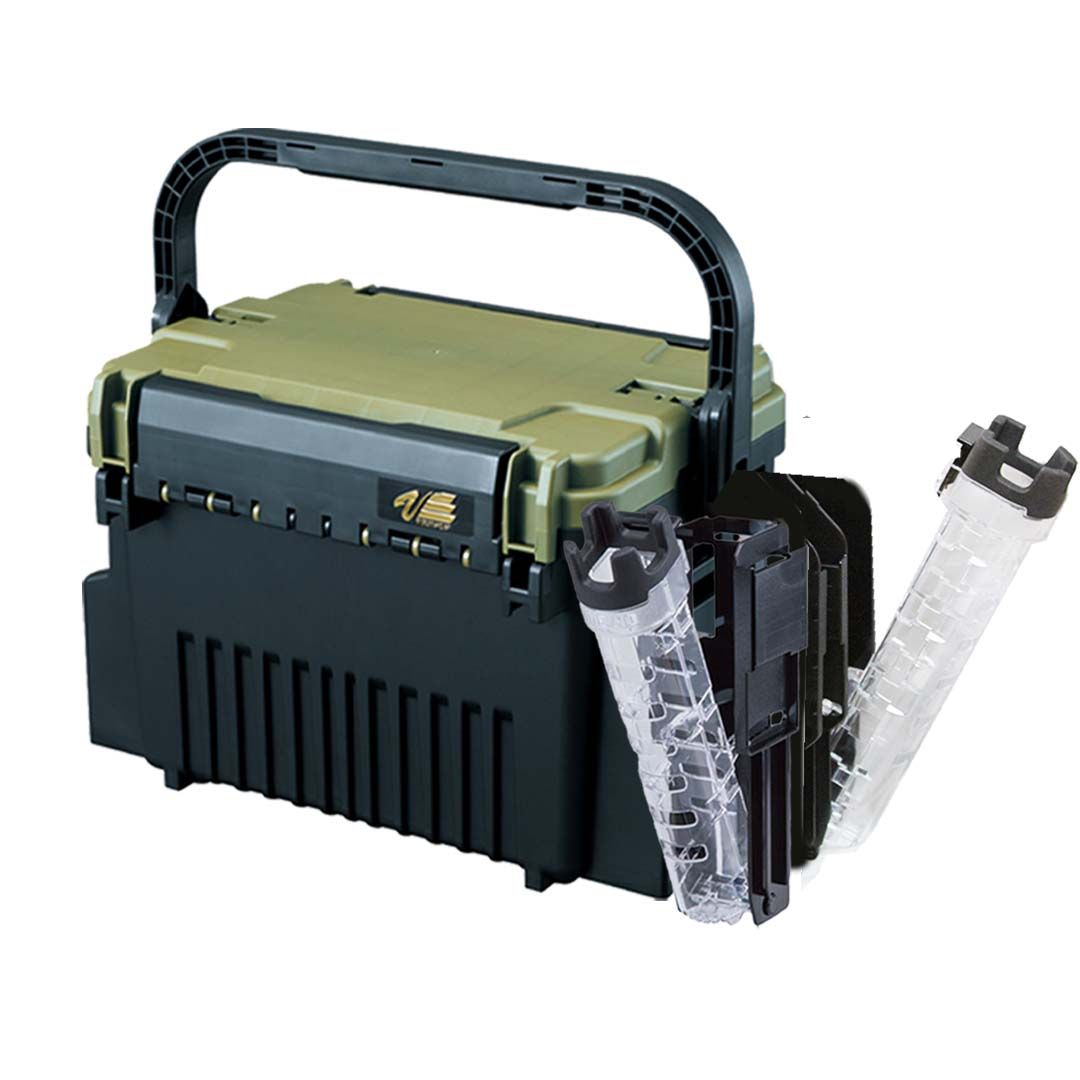 versus タックルBOX その他引退品 バス釣り引退タックルボックスセット