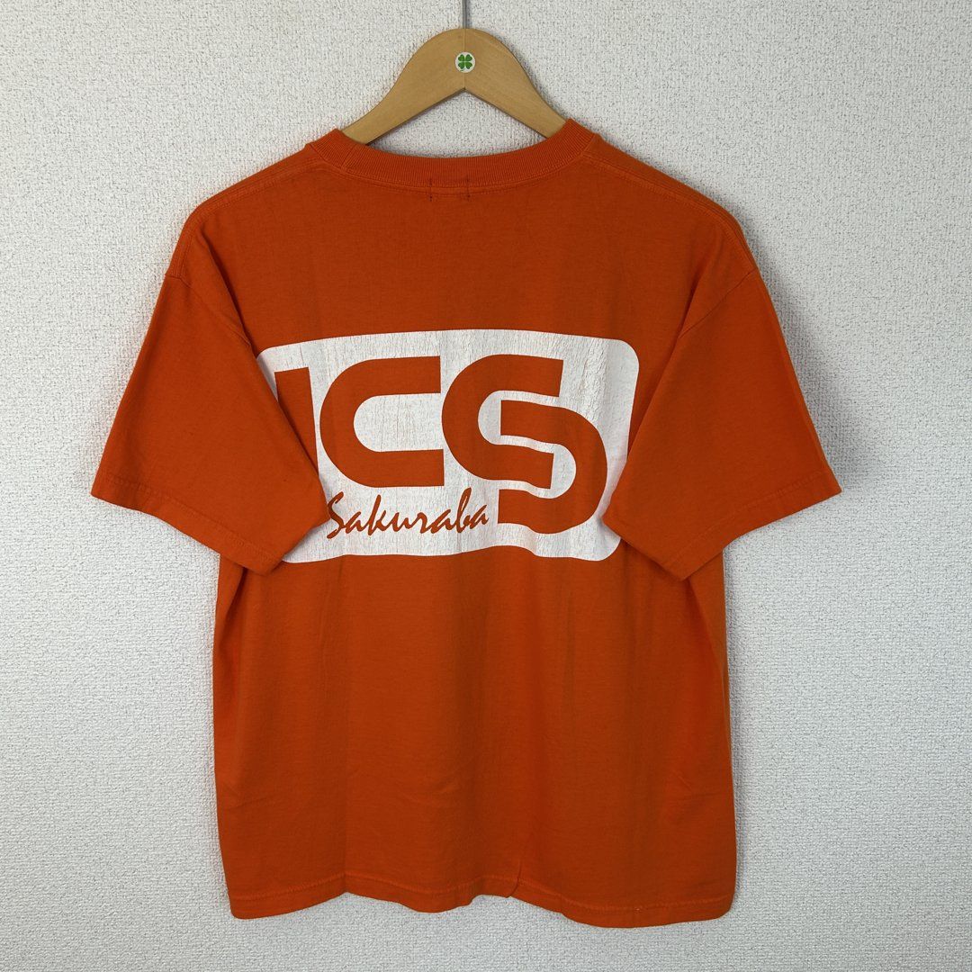 桜庭和志 KCS Tシャツ オレンジ メンズ 古着 ストリート 格闘技