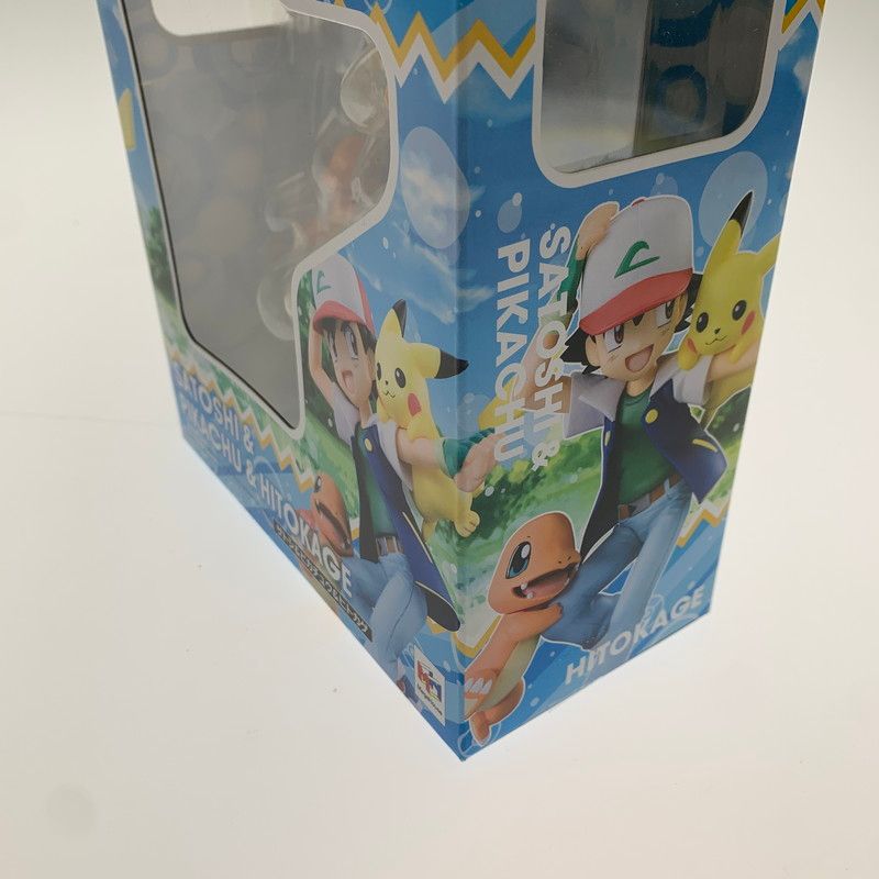品 メガハウス G.E.M.シリーズ ポケットモンスター サトシ-ピカチュウ-ヒトカゲ 約10 cm PVC製 塗装済み完成品フィギュア 052-251027-AS-3-min