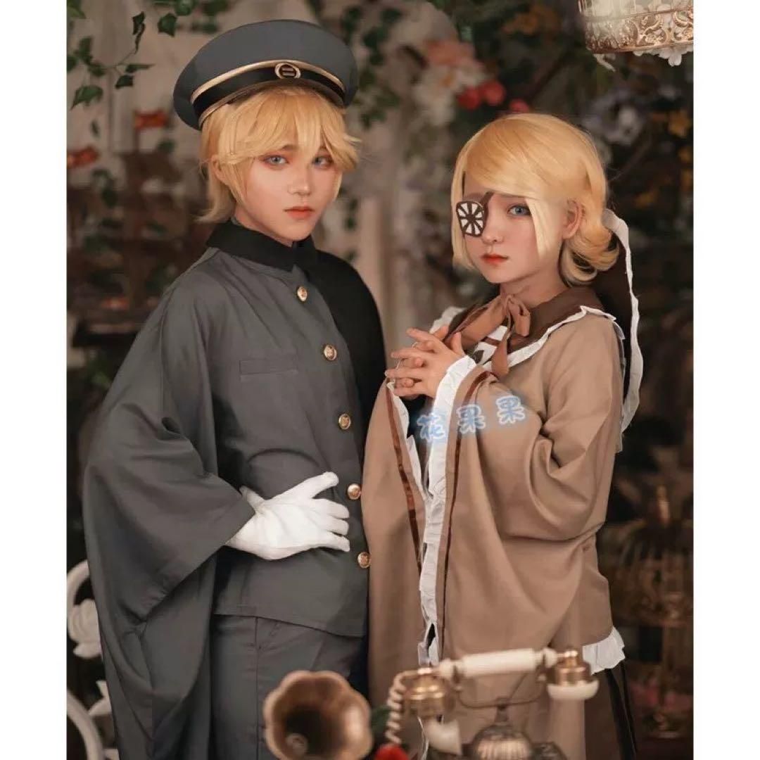 鏡音レン 千本桜 コスプレ 衣装 フルセット 新品未使用 千本桜 鏡音レン コスプレ衣装 ウィッグ・靴追加可