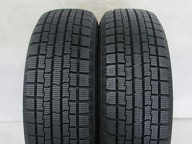 中古スタッドレス□155/65R14 2本□イエローハットice FRONTAGE