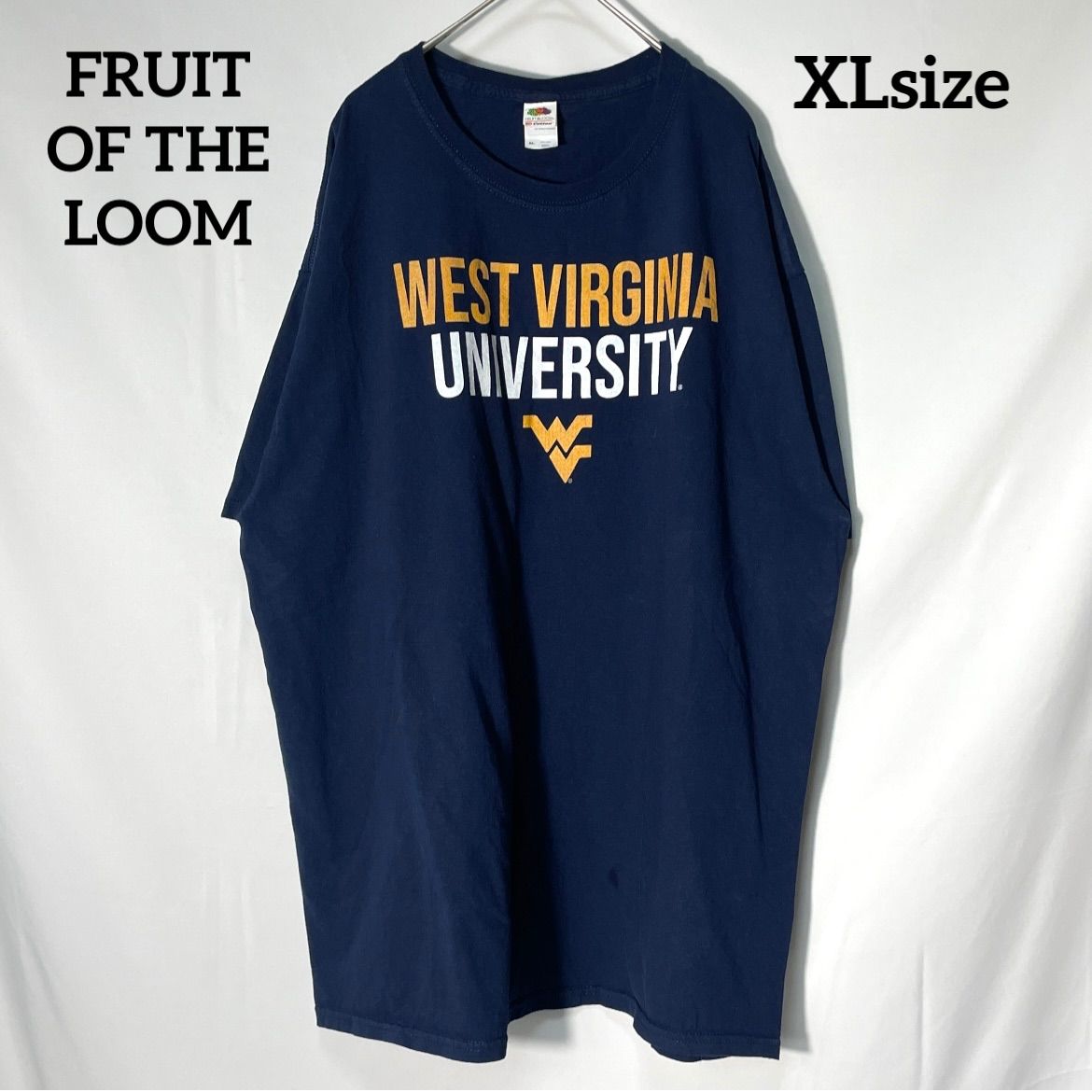 FRUIT OF THE LOOM】カレッジロゴ ウェストバージニア大学