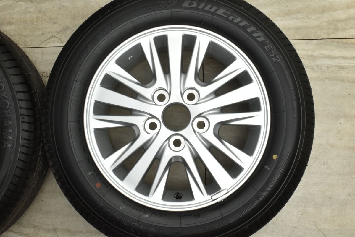 機能性重視 トヨタ 80 ノア ヴォクシー 純正 15in 6J 50 ヨコハマ ブルーアース E52 195 65R15 4本 エスクァイア 納車外し