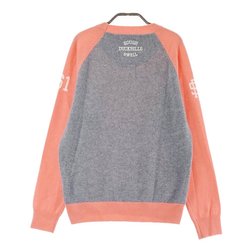 ROUGH&SWELL ラフアンドスウェル カシミヤ 長袖ニットセーター ピンク