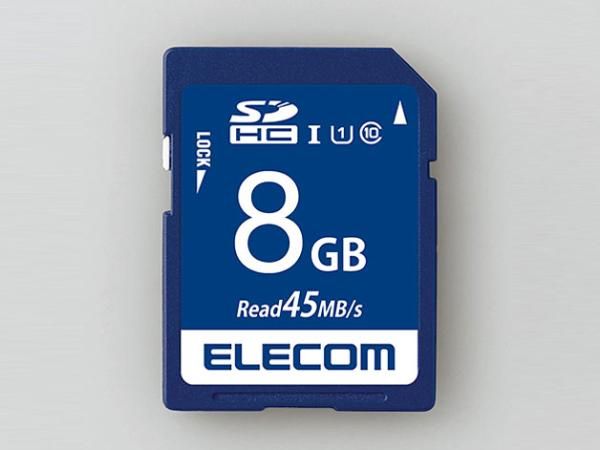 新品・在庫限即納】エレコム MF-FS008GU11R データ復旧SDHCカード(UHS-I U1) 8GB(MFFS008GU11R)  ECJOY！ メルカリ